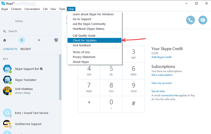 Skype ne peut pas connecter Windows 10 Fix [résolu]